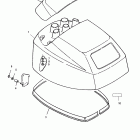 15 SEAPRO (4-STROKE) 0R123565 & Up Верхний обтекатель