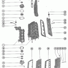 500, 50 7068998 THRU 7143687 End caps, manifold and exhaust covers