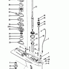 V-150 Work 4868998 THRU 0A904645 Gear housing(driveshaft)(without a driveshaft nut)