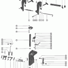 40 (1 CYL.) 3305152 THRU 7045757 Clamp and swivel bracket assembly (serial group #1)