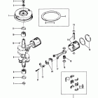 18 5837437 THRU 6416712 Коленчатый вал, поршни и маховик