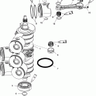 V-150 EFI (2.5L) 1B227000 & Up Коленчатый вал, поршни и шатуны