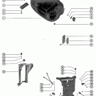 500, 50 7068998 THRU 7143687 Top cowl assembly