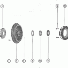 500 1770179 THRU 2116317 Маховик и статор