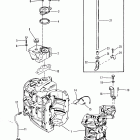 35 0B110789 AND UP Cylinder block and thermostat