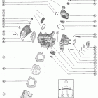 45, 4.5 (1 CYL.) 4107220 THRU 5595531 Блок цилиндров