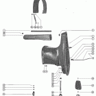 1150, 115 7112248 THRU 7131212 Корпус редуктора, вертикальный вал