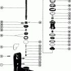 500, 50 7068998 THRU 7143687 Gear housing assembly, complete (serial group no. 6)(pag...