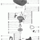 400 (2 CYL.) 2874704 THRU 3336257 Top cowl, support brackets and starter assembly