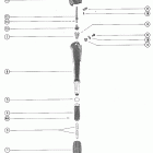 200 7012358 THRU 7098522 Ручка рулевого управления в сборе
