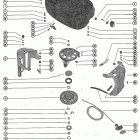 500 2097445 THRU 2305100 Top cowl assembly
