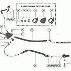 402 3336258 THRU 4117709 Fuel pump assembly and fuel lines