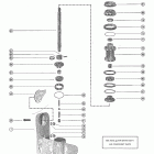 500 1770179 THRU 2116317 Корпус редуктора, вал гребного винта