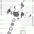 40 (1 CYL.) 3305152 THRU 7045757 Блок цилиндров