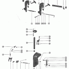 40 (1 CYL.) 3305152 THRU 7045757 Clamp and swivel bracket assembly (serial group #2)