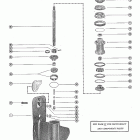400 (2 CYL.) 2874704 THRU 3336257 Корпус редуктора, вал гребного винта