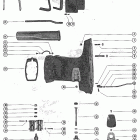 402 4117710 THRU 4860102 Корпус редуктора, вертикальный вал