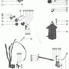 500 4141000 THRU 4357639 Starter motor, starter solenoid, rectifier and wiring ha...