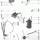 500 2097445 THRU 2305100 Starter motor, starter solenoid, rectifier & wiring harn...