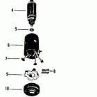 V-150 Work 4868998 THRU 0A904645 Starter motor(prestolite #mjl-4003b)