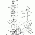 4.5 (1 CYL.) 5595532 AND UP Carburetor assembly (walbro)