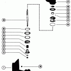 3.6 5404657 AND UP Gear housing assembly (propeller shaft)