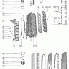 1000BP 2641855 THRU 3253111 Блок цилиндров