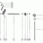 110 4839254 THRU 5206549 Привод управления механизмом переключения передач