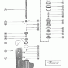 402, 40 (2 CYL.) 7112423 THRU 7144762 Gear housing assembly, complete (page 2 of 2)