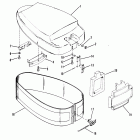 35 (2 CYL.) 209608 AND UP Top cowl and cowling