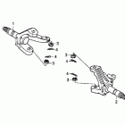 TRX250TM Кулак поворотный