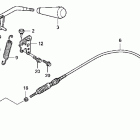 TRX680FA Рычаг переключения