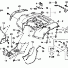 TRX500FPA Заднее крыло