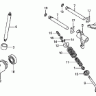 TRX250TM Распредвал -клапана