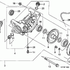 TRX420FA Редуктор задний
