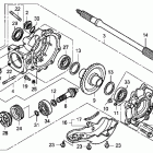 TRX500FPA Редуктор