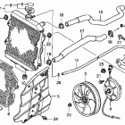 TRX420FA Радиатор