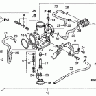 TRX250TM Карбюратор