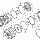 TRX680FA Сцепление (2-3)