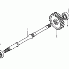 TRX500FPE Вал ведущий