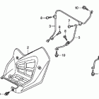 TRX250X Splash guard