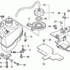 TRX680FA Топливный бак