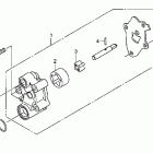 TRX500FPE Масляный насос