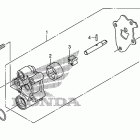 TRX500FE Масляный насос