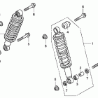 TRX420FA Передние аммортизаторы