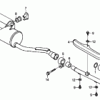 TRX250TM Глушитель