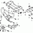 TRX500FPE Багажник