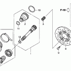 TRX420FA Карданный вал