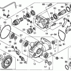 TRX420FA Передний редуктор