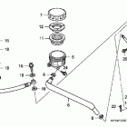 TRX420FA Задний тормозной цилидр